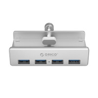 USB-хаб Orico MH4PU 4xUSB3.0 серебристый