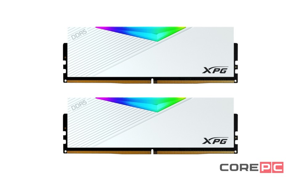 Оперативная память 64 Gb 6400 MHz ADATA XPG LANCER RGB White (AX5U6400C3232G-DCLARWH)
