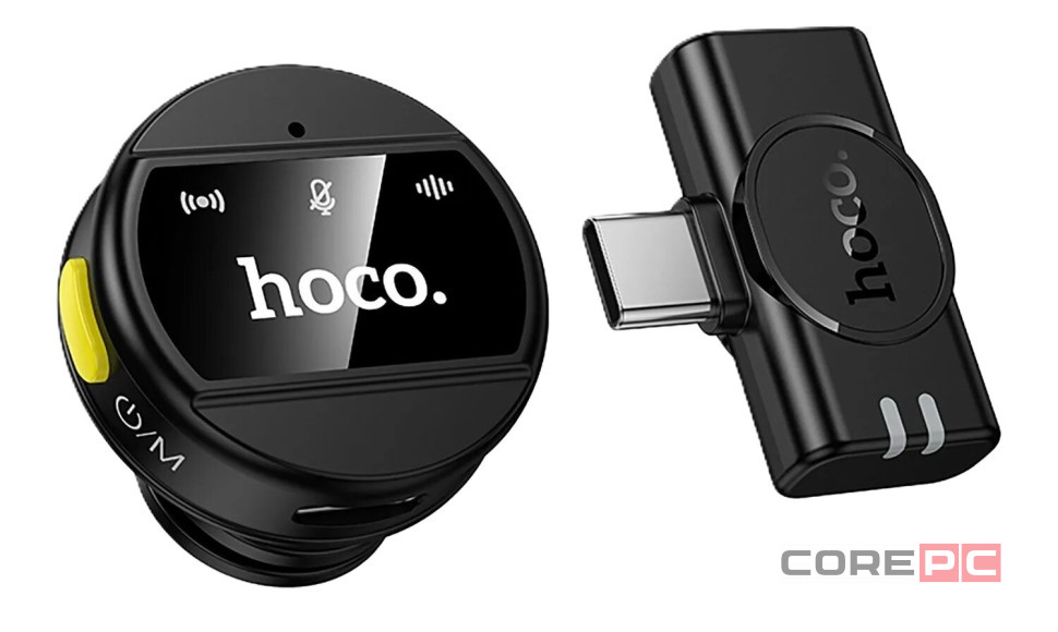 Микрофон беспроводной Hoco L21 Type-C черный