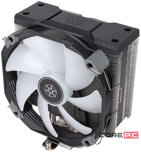Кулер для процессора SilverStone Argon Silver/Black G53ARV140ARGB20