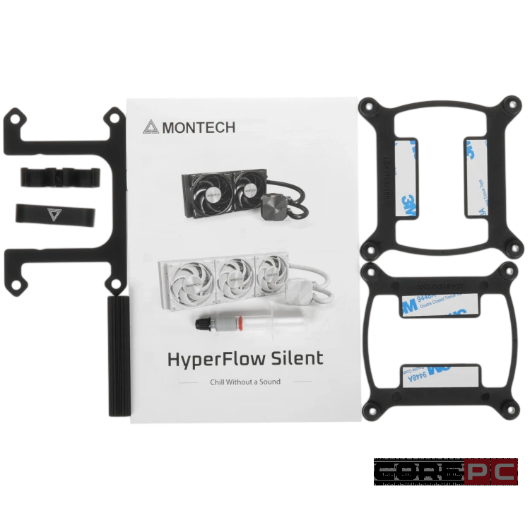 Система жидкостного охлаждения для процессора Montech HYPERFLOW SILENT 360 (B) Black