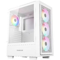 Компьютерный корпус Powercase Mistral AY4W ARGB TG White (CMAYW-A4)