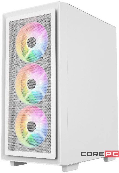 Компьютерный корпус Powercase Mistral AY4W ARGB TG White (CMAYW-A4)