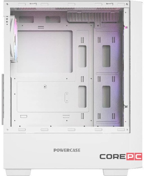 Компьютерный корпус Powercase Mistral AY4W ARGB TG White (CMAYW-A4)