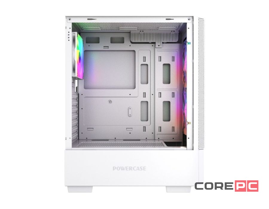 Компьютерный корпус Powercase Mistral AY4W ARGB TG White (CMAYW-A4)