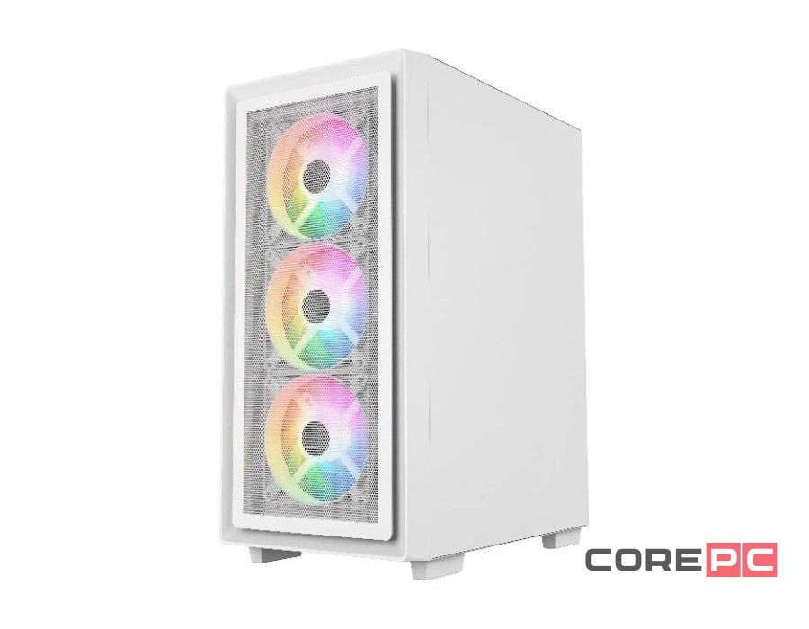 Компьютерный корпус Powercase Mistral AY4W ARGB TG White (CMAYW-A4)