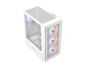 Компьютерный корпус Powercase Mistral AY4W ARGB TG White (CMAYW-A4)