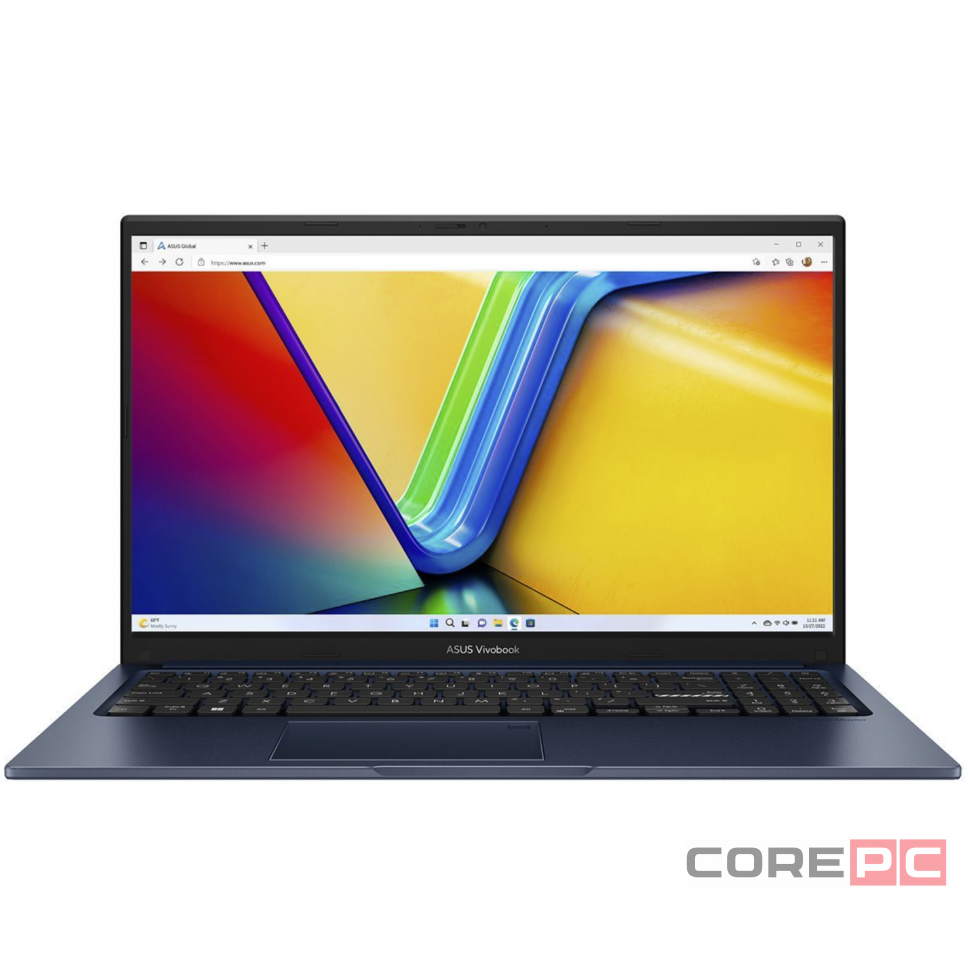 Asus VivoBook 15 X1504VA-BQ312 (Blue) / i3 1315U / 12Gb / 512Gb SSD / Int / no / 15,6" 1920x1080 IPS / no OC / 1.9