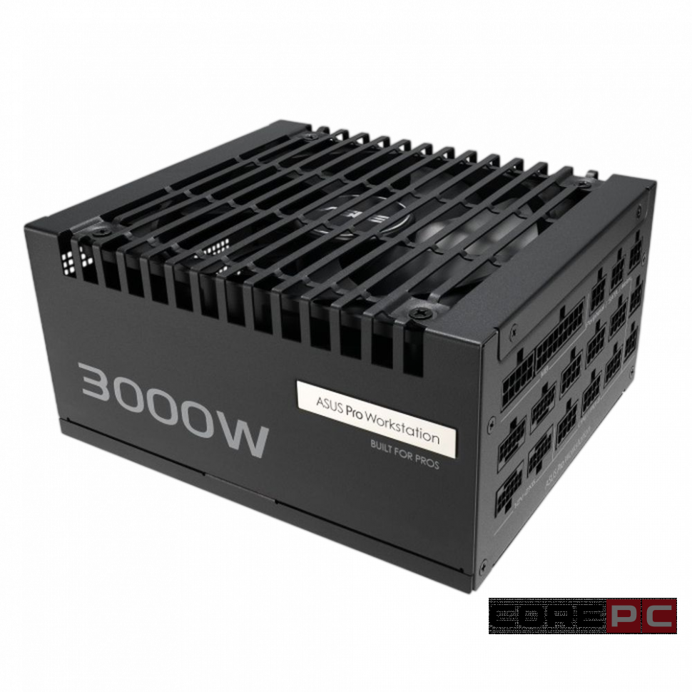 Блок питания ASUS 3000W PRO Workstation PRO-WS-3000P Black (90YE00Z0-B0EA00) 16 Pin PCIe 5.1