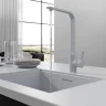 Смеситель для кухни MIXLINE МЛ-ГС14/ML-GS14 (310), рычажное управление, цвет серый