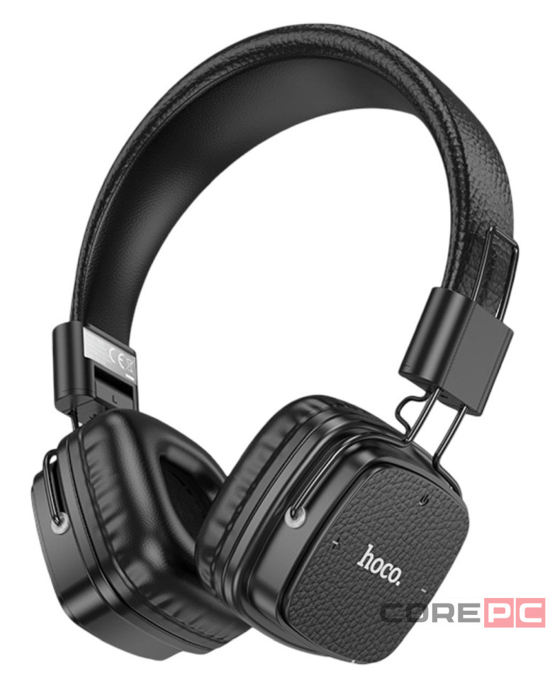 Стереонаушники Bluetooth полноразмерные Hoco W56 BT5.4 чёрный
