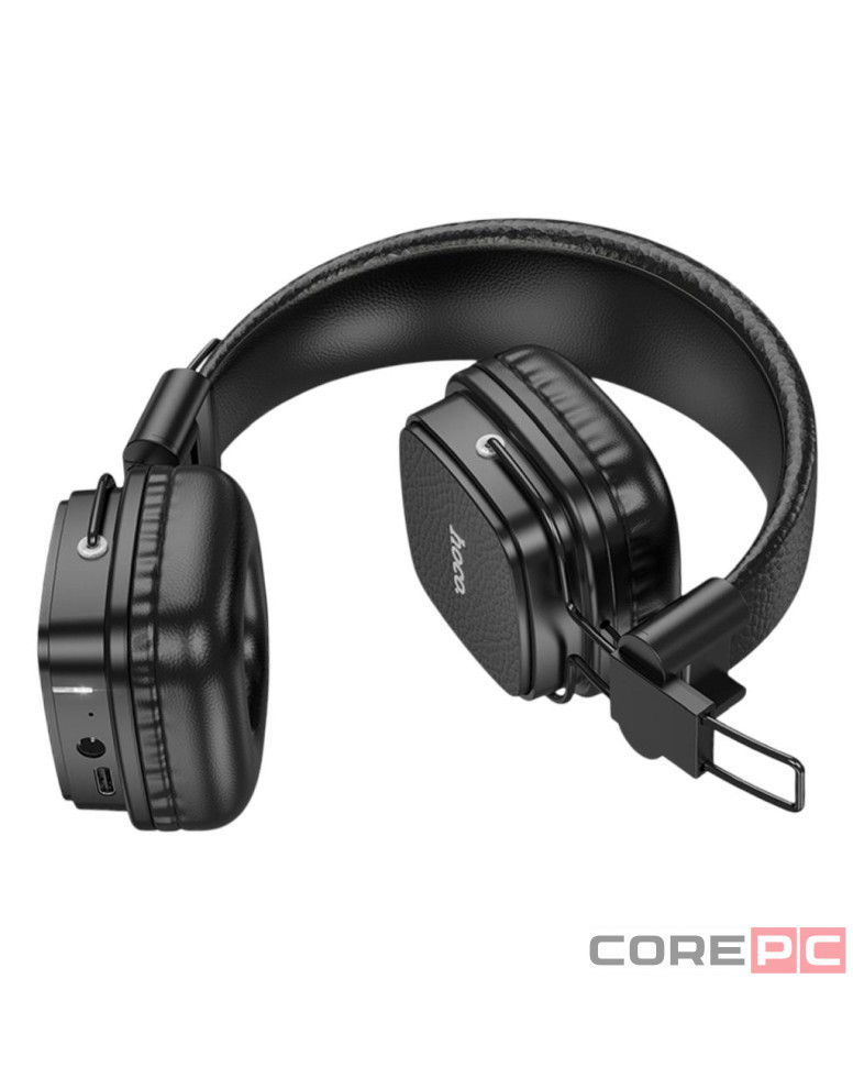 Стереонаушники Bluetooth полноразмерные Hoco W56 BT5.4 чёрный