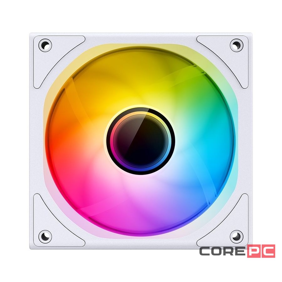 Комплект вентиляторов для корпуса JONSBO ZK-120W (3 in 1) ARGB LED White