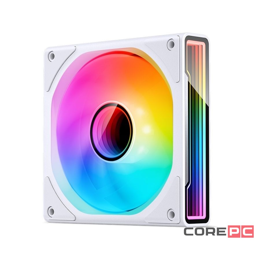 Комплект вентиляторов для корпуса JONSBO ZK-120W (3 in 1) ARGB LED White