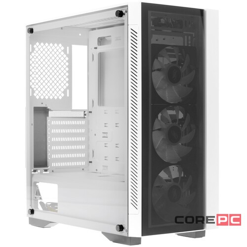 Компьютерный корпус Deepcool MATREXX 55 V3 ADD-RGB White 3F DP-ATX-MATREXX55V3-AR-WH-3F