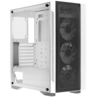 Компьютерный корпус Deepcool MATREXX 55 V3 ADD-RGB White 3F (DP-ATX-MATREXX55V3-AR-WH-3F)