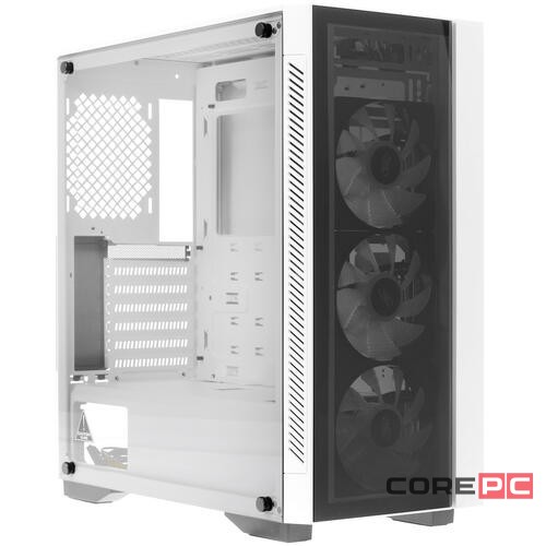 Компьютерный корпус Deepcool MATREXX 55 V3 ADD-RGB White 3F DP-ATX-MATREXX55V3-AR-WH-3F