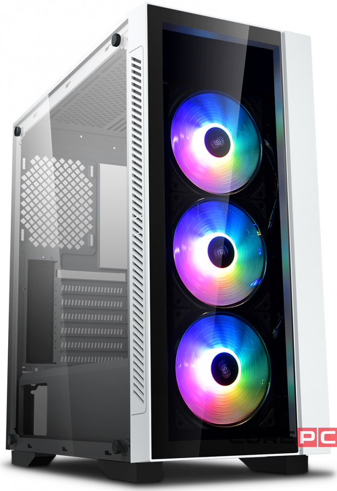 Компьютерный корпус Deepcool MATREXX 55 V3 ADD-RGB White 3F (DP-ATX-MATREXX55V3-AR-WH-3F)