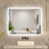 Зеркало MIXLINE Турин 1000х800 (ШВ) бесконтактный сенсор, светодиодная подсветка