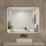 Зеркало MIXLINE Турин 1000х800 (ШВ) бесконтактный сенсор, светодиодная подсветка