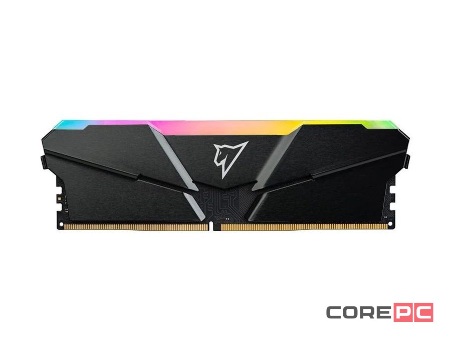 Оперативная память 16 Gb 3200 MHz NETAC SHADOW RGB Gray (NTSRD4P32SP-16E)