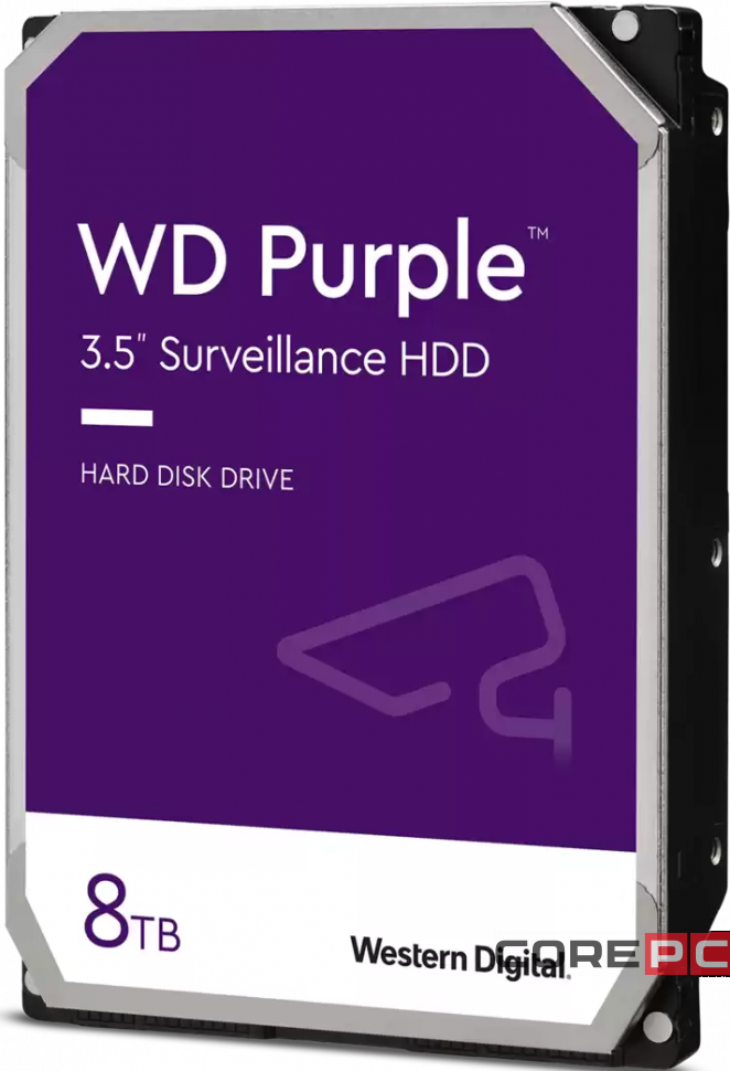 Жесткий диск Western Digital 8000 Gb Surveillance Purple (WD85PURZ)