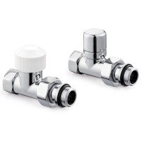 Набор термостатический для радиатора прямой Royal Thermo Design 1/2quot;М30х1,5 (Хром)