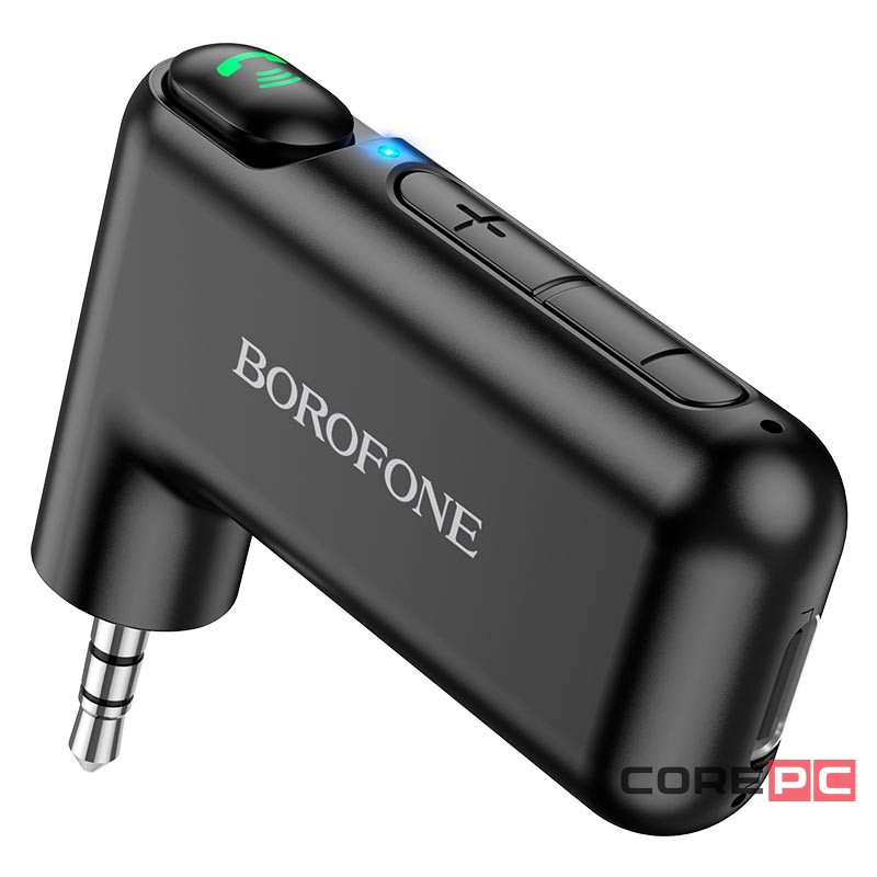 Адаптер Borofone BC35 AUX Car Wireless Receiver BT5.0 черный