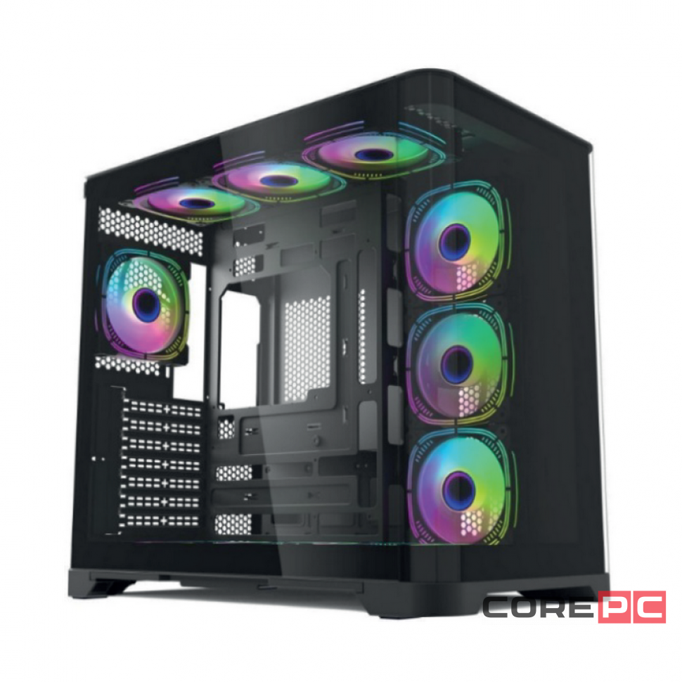 Компьютерный корпус Forza Seaview Curved TG ARGB Black (FZ-G42B)