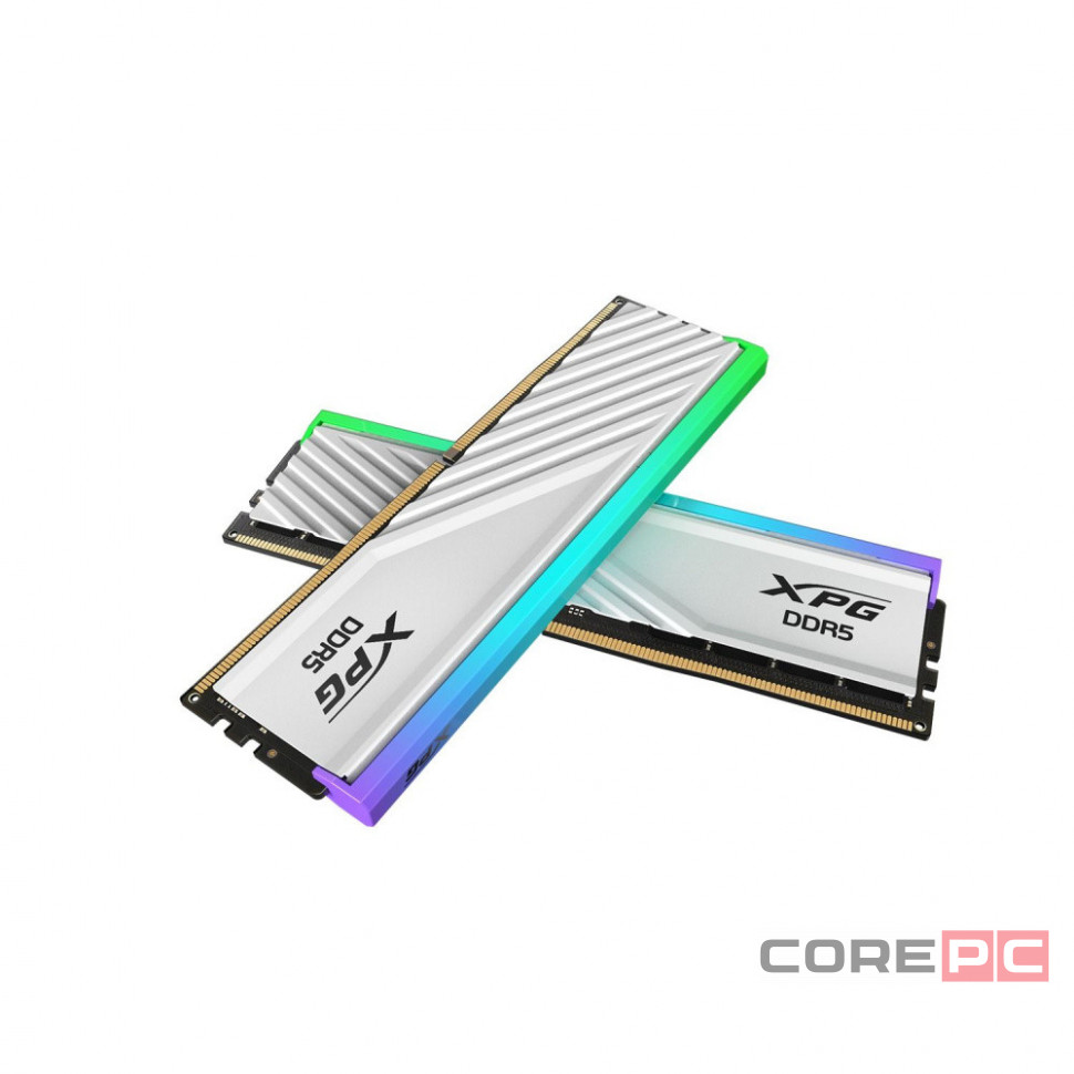 Оперативная память 32 Gb 6000 MHz ADATA XPG LANCER Blade RGB White (AX5U6000C4816G-DTLABRWH)