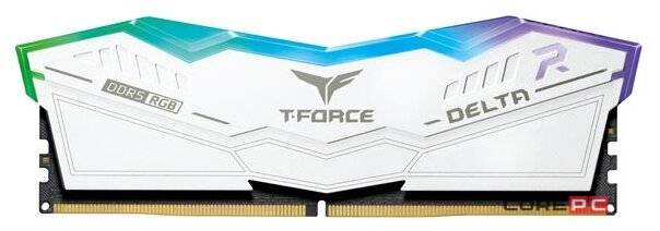 Оперативная память 32 Gb 6000 MHz Team Group T-FORCE DELTA RGB White (FF4D532G6000HC38ADC01)