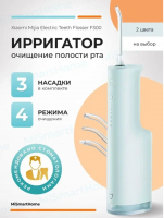 Электрический ирригатор для полости рта Xiaomi Mijia Electric Teeth Flosser F300 Smoked MEO703 зелен