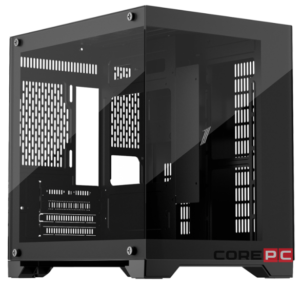 Компьютерный корпус 1STPLAYER MEGAVIEW MV5-T Black (MV5-TP-BK)