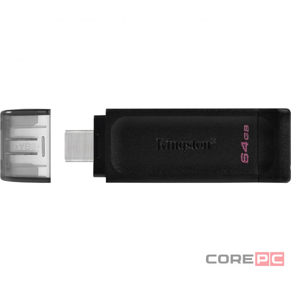 3.2 USB флеш накопитель Kingston Gen1 64GB DataTraveler 70 Type-C (DT70/64GB)