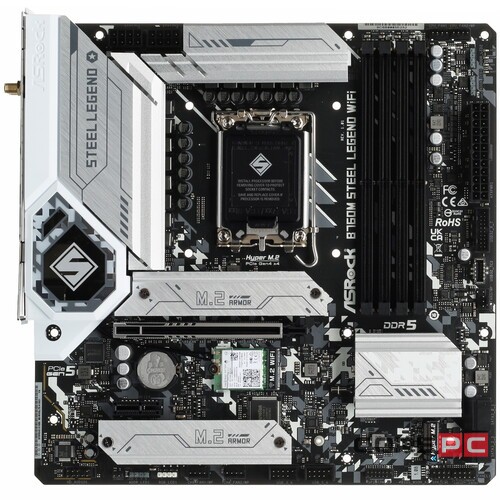 Материнская плата ASRock B760M STEEL LEGEND WIFI (PCIe Gen5)