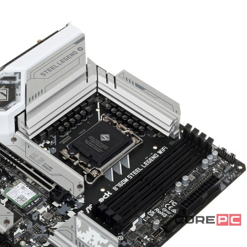 Материнская плата ASRock B760M STEEL LEGEND WIFI (PCIe Gen5)