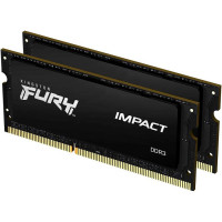 Оперативная память 16 Gb 1866 MHz Kingston FURY Impact Black (KF318LS11IBK2/16)