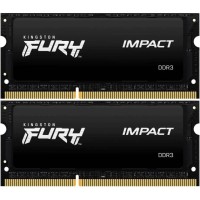 Оперативная память 16 Gb 1866 MHz Kingston FURY Impact Black (KF318LS11IBK2/16)
