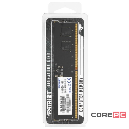 Оперативная память 8 Gb 5600 MHz PATRIOT (PSD58G560041S)