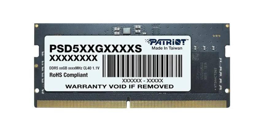 Оперативная память 8 Gb 5600 MHz PATRIOT (PSD58G560041S)