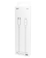 Usb Кабель-зарядка ZMI Type-C на Lightning 1.5м AL856 белый