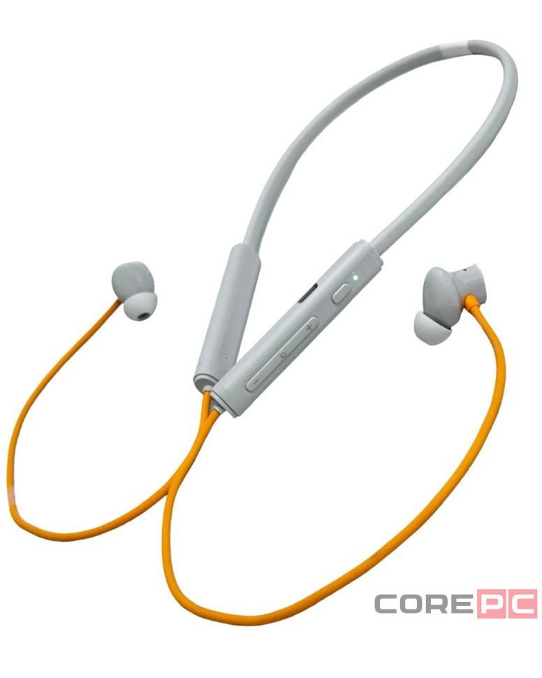 Беспроводные наушники Realme Buds Wireless 5 ANC серебристо-оранжевые