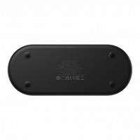 Беспроводное зарядное устройство Baseus LED Display 2in1 для Phone+Pods WXSX010101 черное