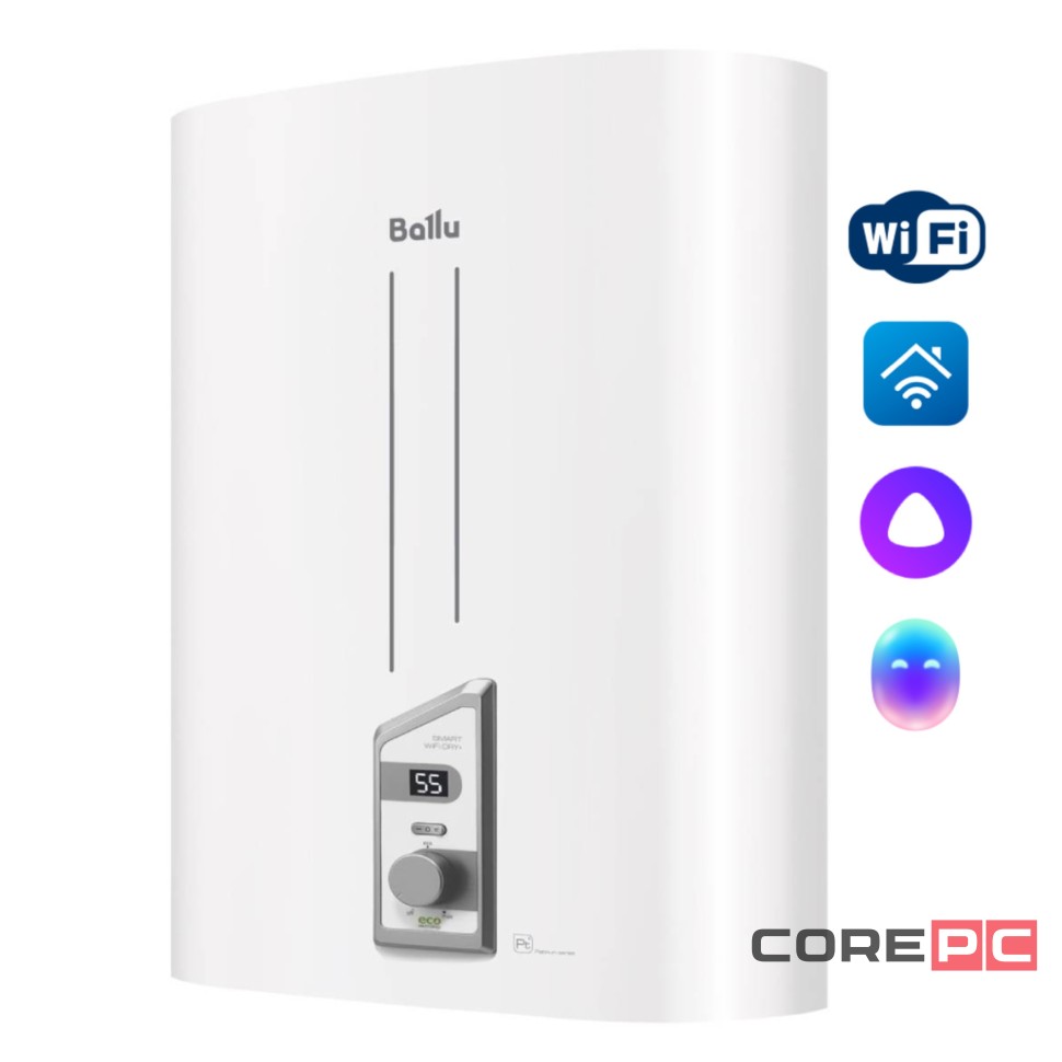 Водонагреватель Ballu BWH/S 30 Smart WiFi DRY+