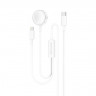 Беспроводное заряд. устр. Keephone 2в1 Apple Watch/Lightning PD 20W 1.2м белое