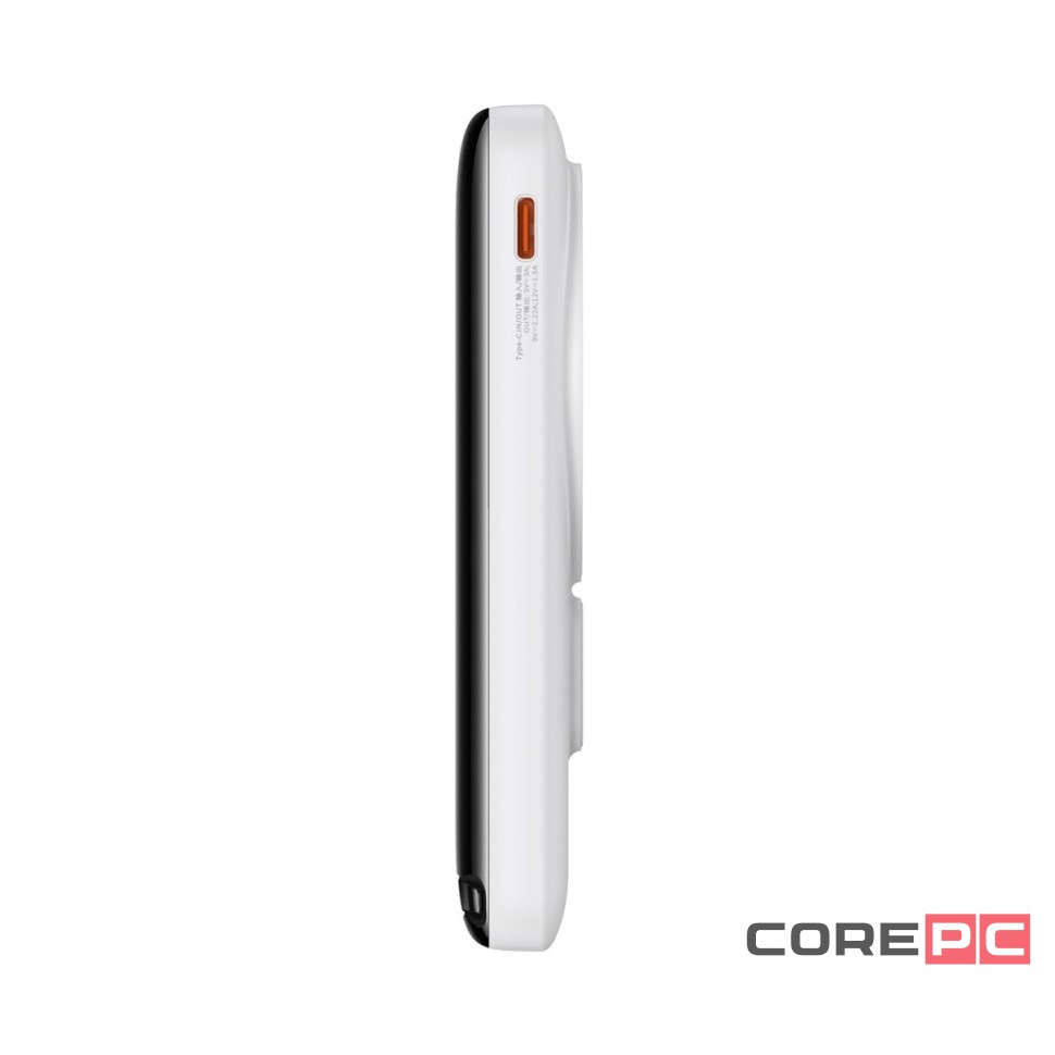 Powerbank с беспроводной зарядкой Baseus Magnetic Bracket Wireless 10000mAh 20W (PPCX000202) белый