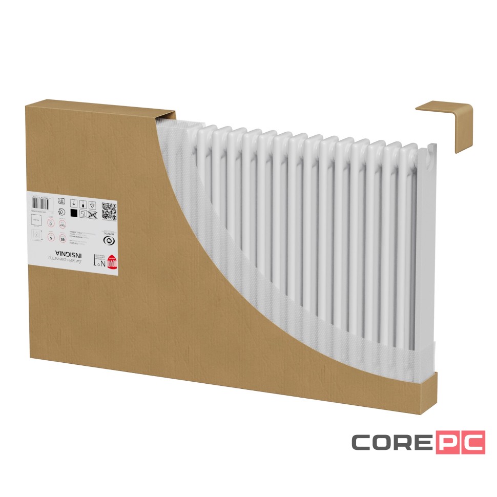 Дизайн-радиатор Royal Thermo Insignia VC2180 - 08 секц. RAL9005m