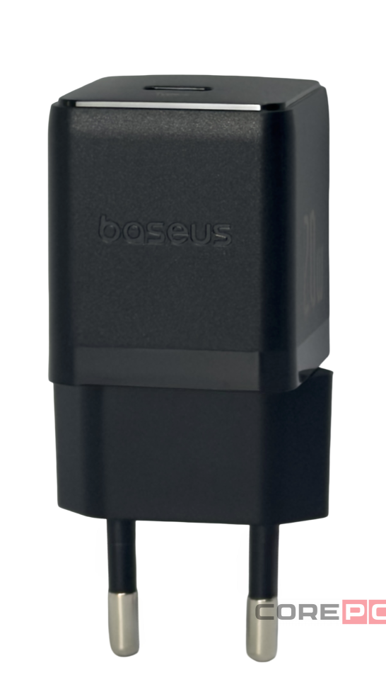 Сетевое зар. устр. Baseus Palm Fast Charger 1C 20W кабель Type-C на Type-C (P10111602113-01) черное