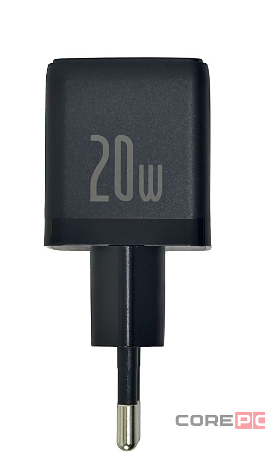Сетевое зар. устр. Baseus Palm Fast Charger 1C 20W кабель Type-C на Type-C (P10111602113-01) черное
