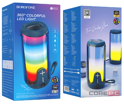 Bluetooth колонка Borofone BR33 синяя